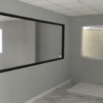 Office Glass Partition with Aluminum Frame